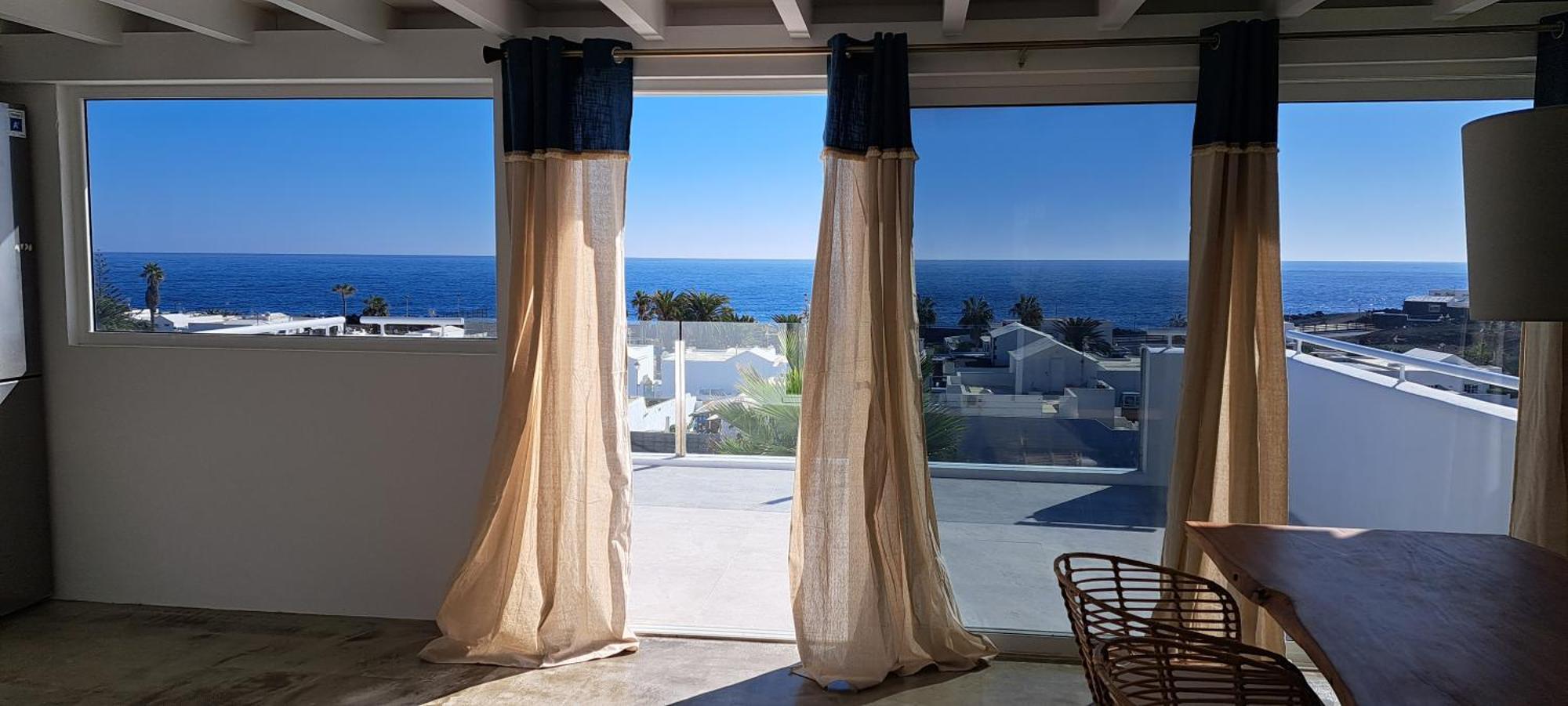 Apartament Cocomar II ~ Ocean View Loft Guatiza Zewnętrze zdjęcie