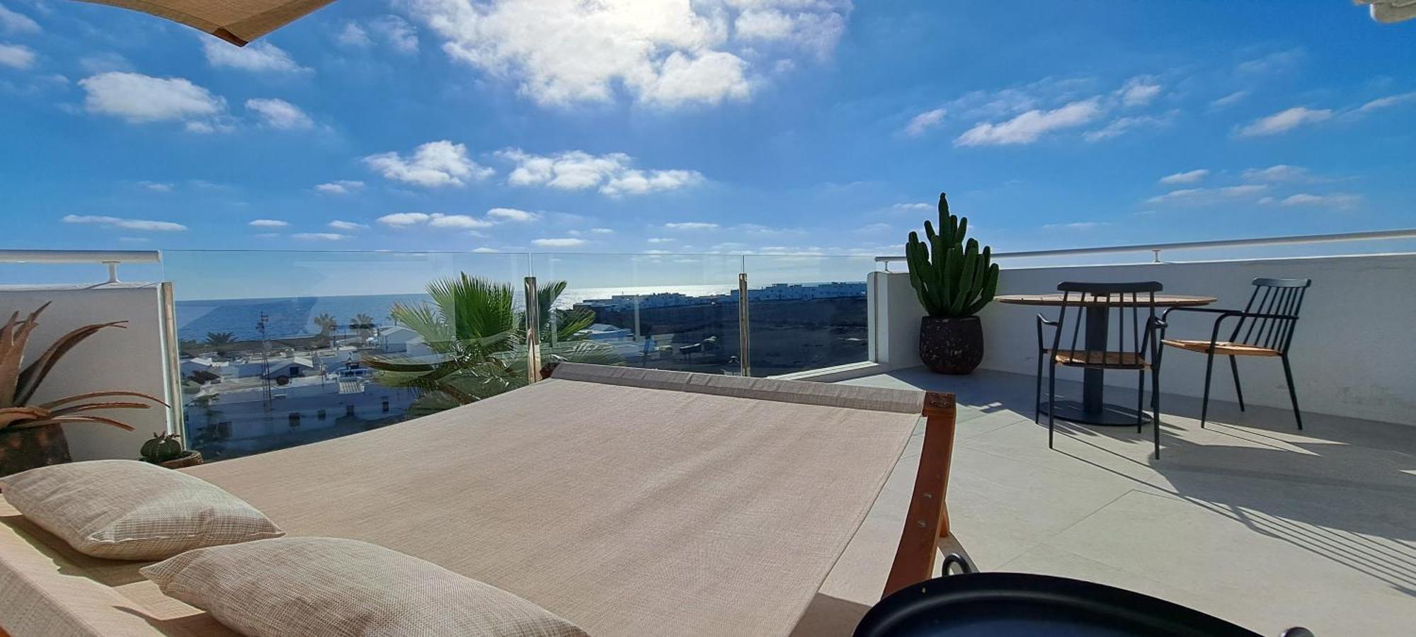 Apartament Cocomar II ~ Ocean View Loft Guatiza Zewnętrze zdjęcie